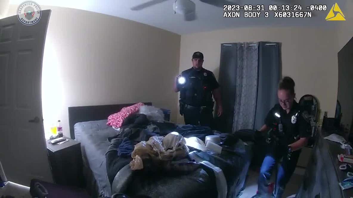 Snake seeks shelter in Florida home